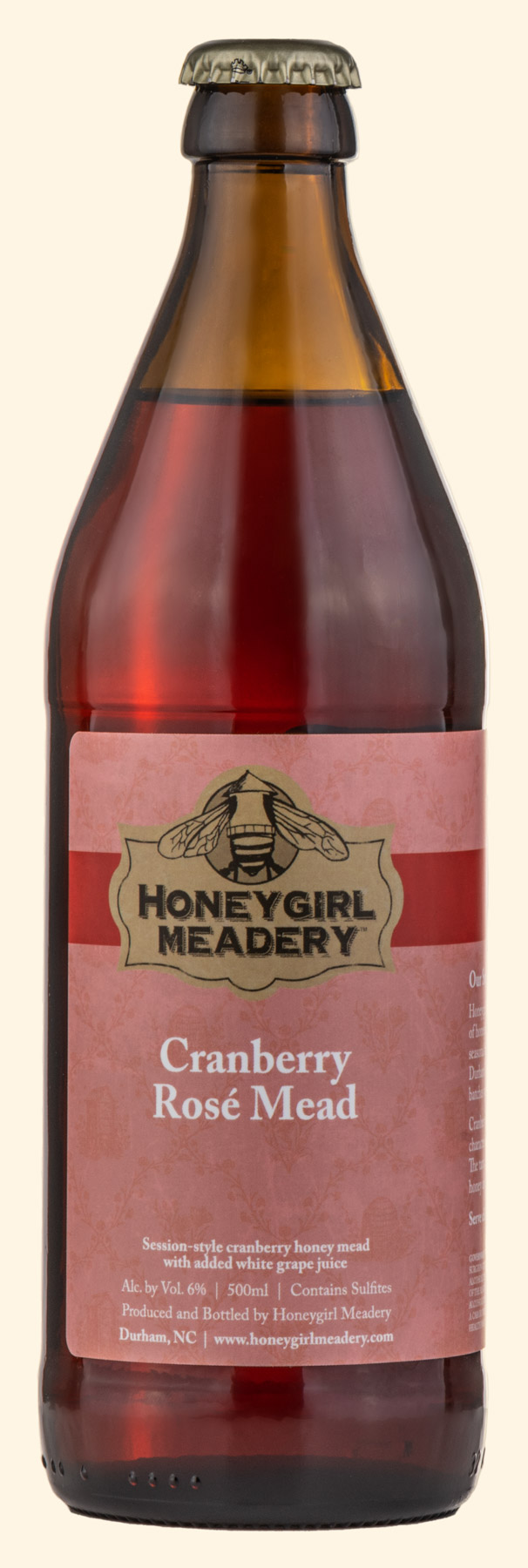 Cranberry Rosé Session-Style Mead