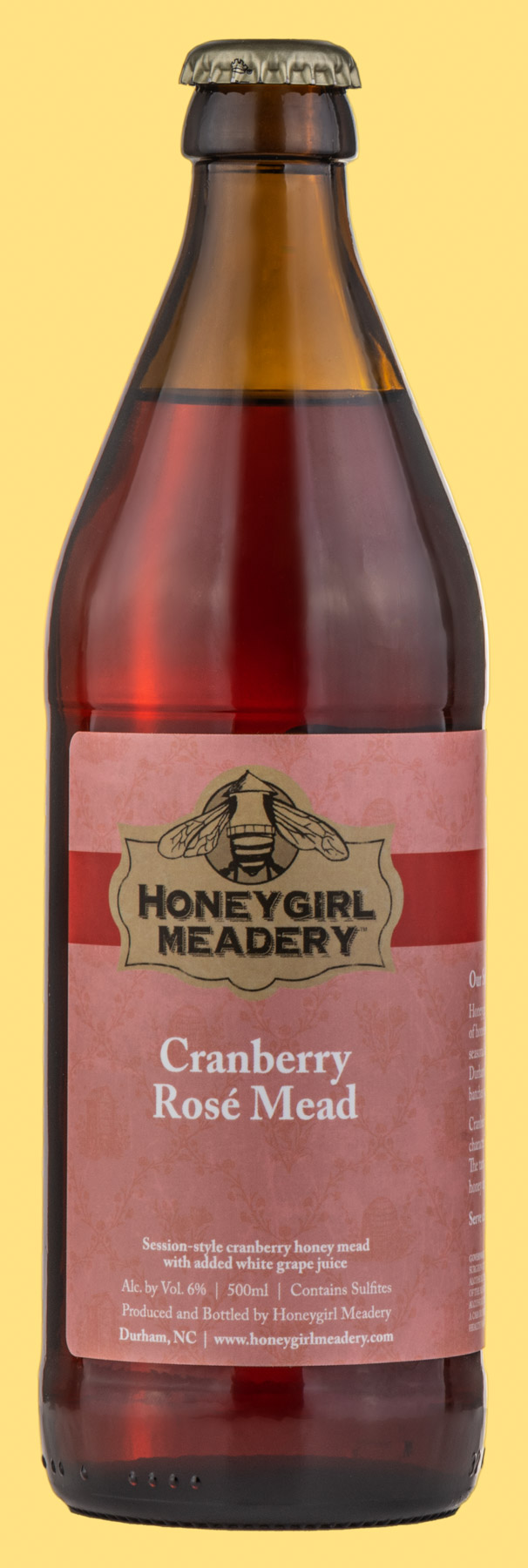 Cranberry Rosé Session-Style Mead